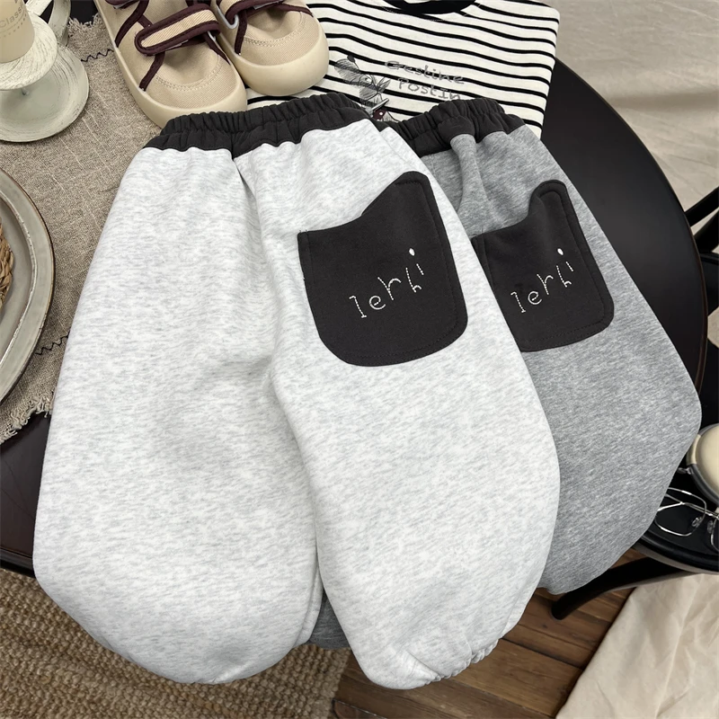 男童卫裤春秋韩版宝宝春装洋气休闲长裤男孩运动裤儿童春季百搭裤