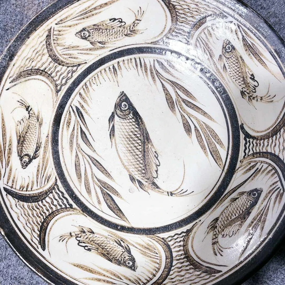 瓦当摆件摆件茶桌茶台陶瓷用***8