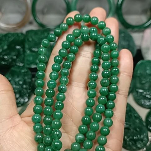 独山玉未镶嵌108☆7