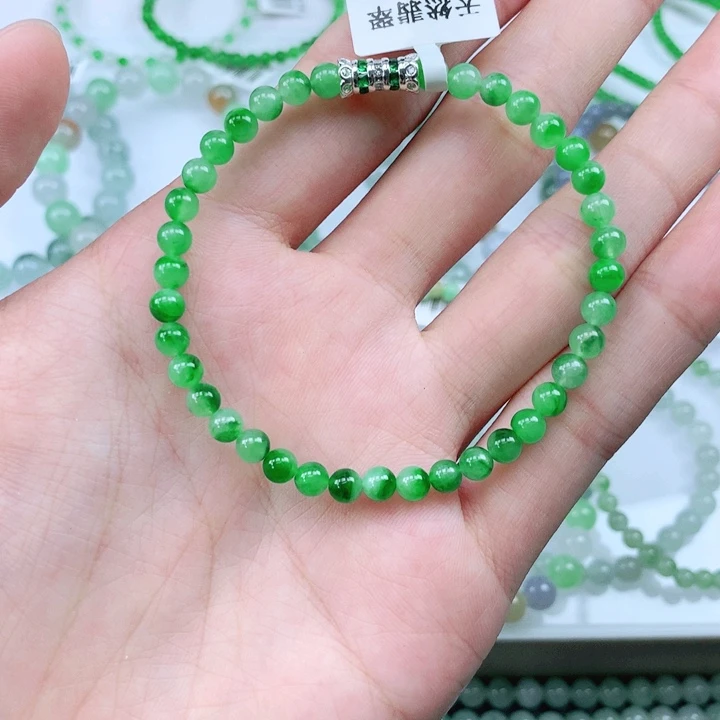 未镶嵌手链翡翠翡翠