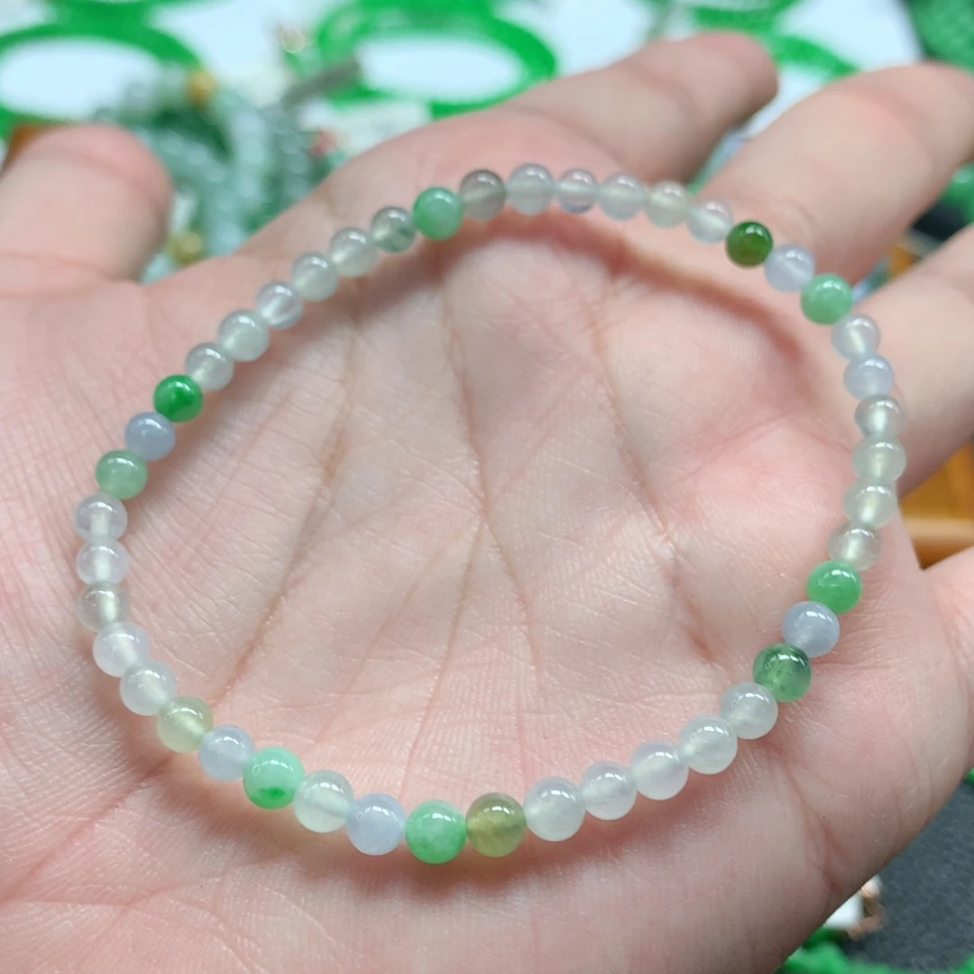 未镶嵌手链翡翠翡翠