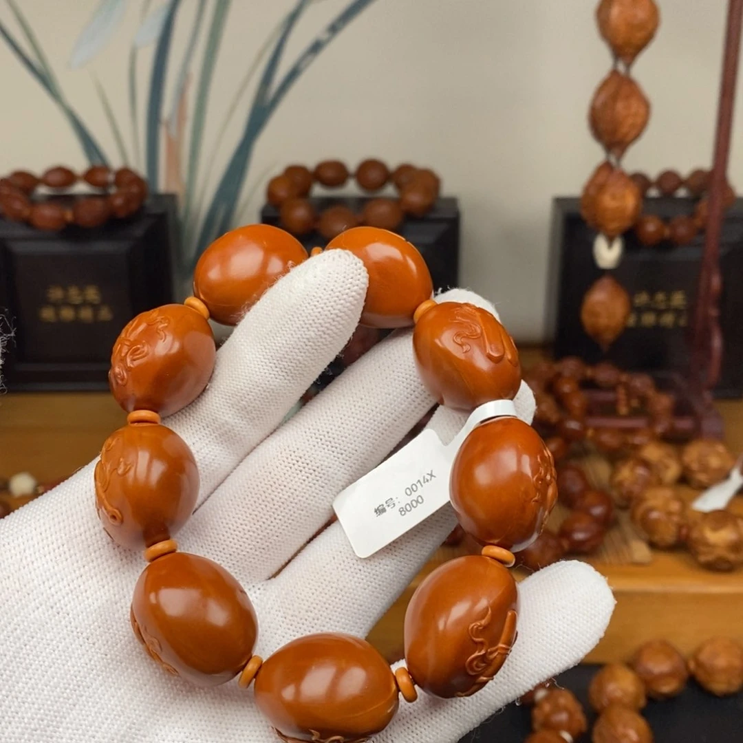 手串橄榄核顾志东老师暗八仙