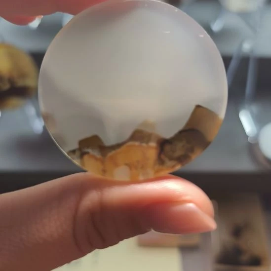 玛瑙/玉髓合金颈饰窑洞老屋