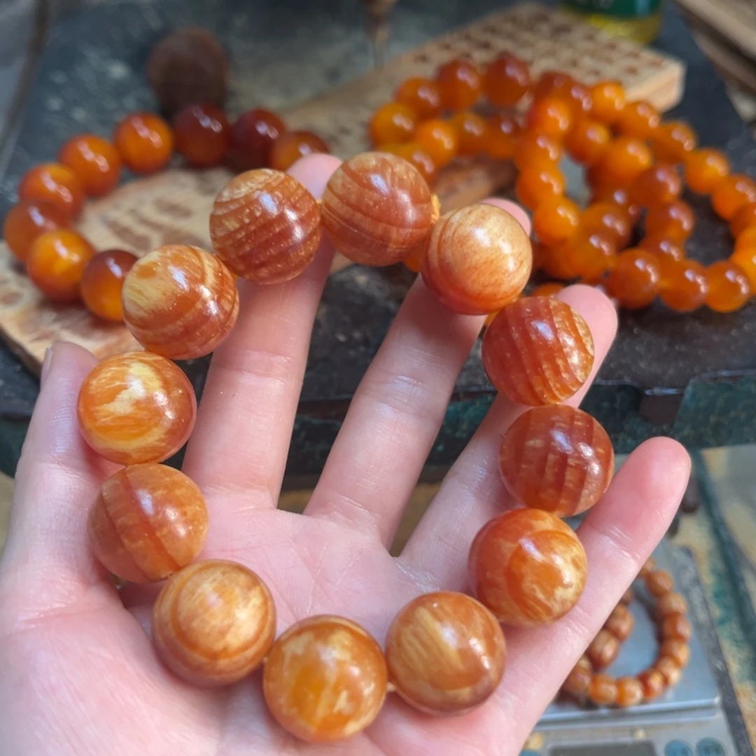 文***工松木（琥珀木）手串/手链2.0规格➕1颗