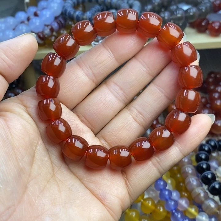 玛瑙/玉髓未镶嵌手链