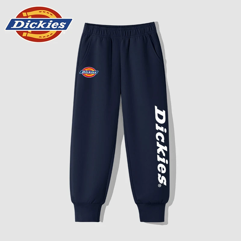 Dickies童装男童裤子秋季儿童2025新款卫裤男孩时尚耐磨运动裤潮