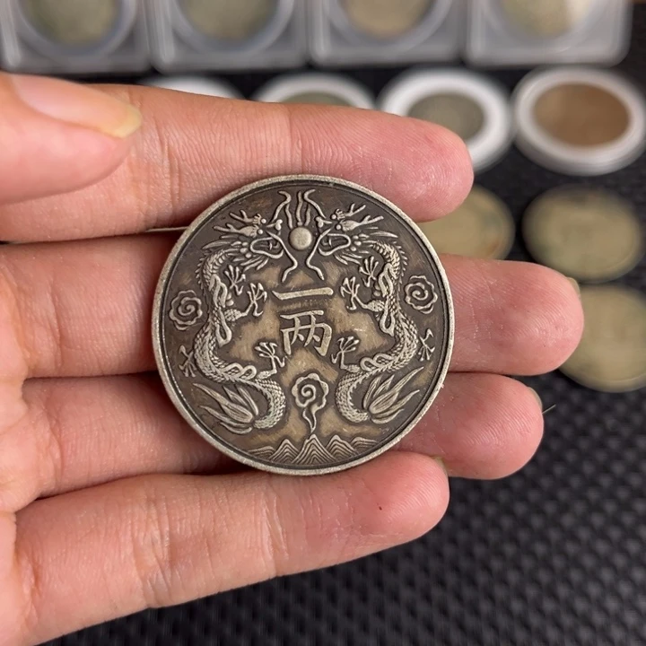 金属大头龙洋船洋工艺品