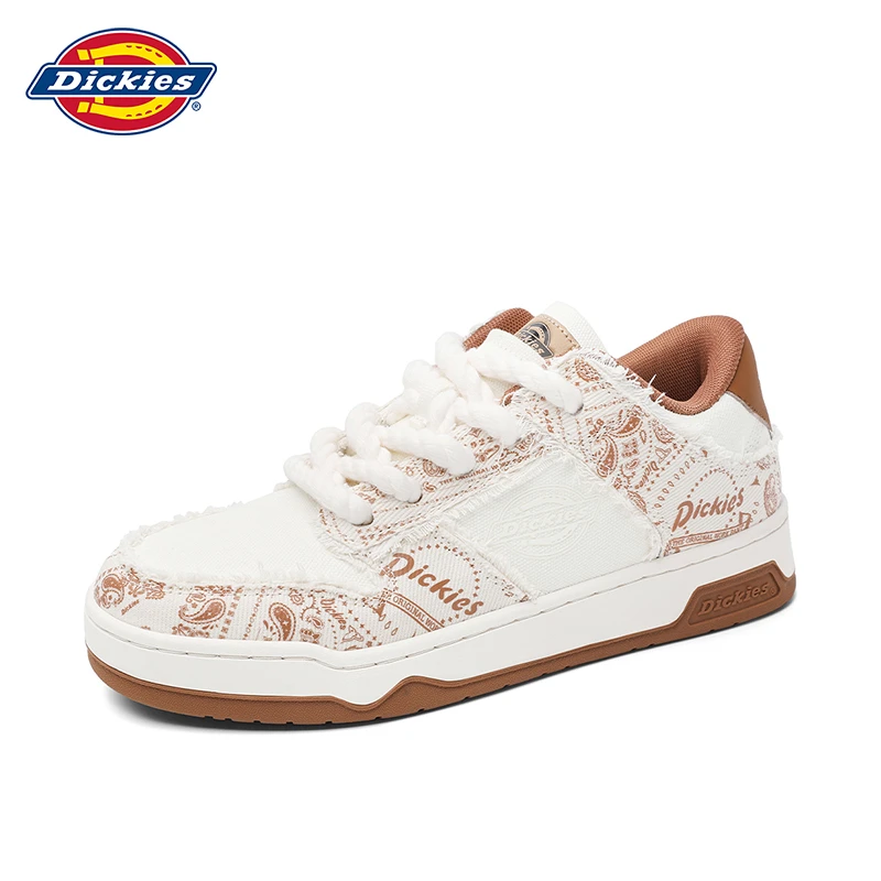 Dickies板鞋男冬季新款小众时尚潮流休闲鞋子百搭男士印花运动鞋