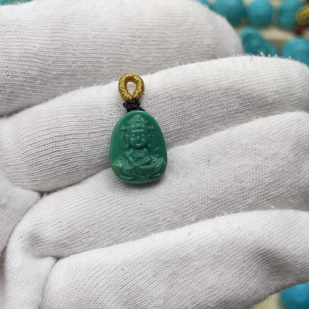 绿松石未镶嵌颈饰卡11.7-15-6