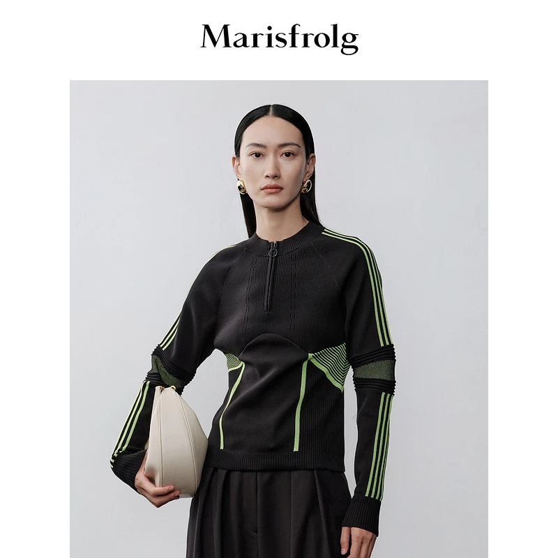 Marisfrolg玛丝菲尔毛针织衫A1AY3864M