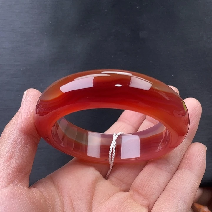 玛瑙/玉髓未镶嵌手镯55圈口
