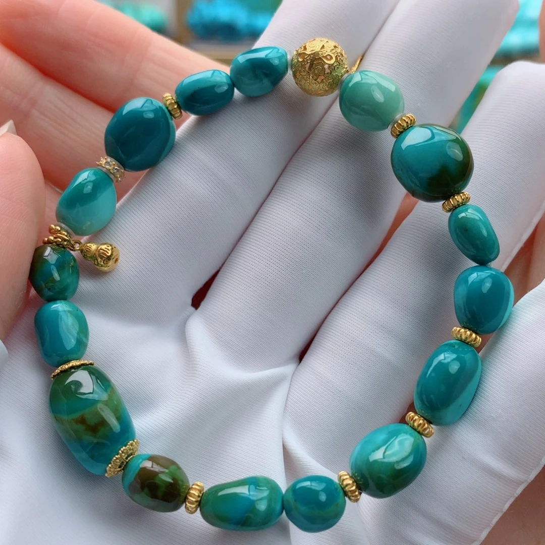 18K金镶嵌绿松石其它