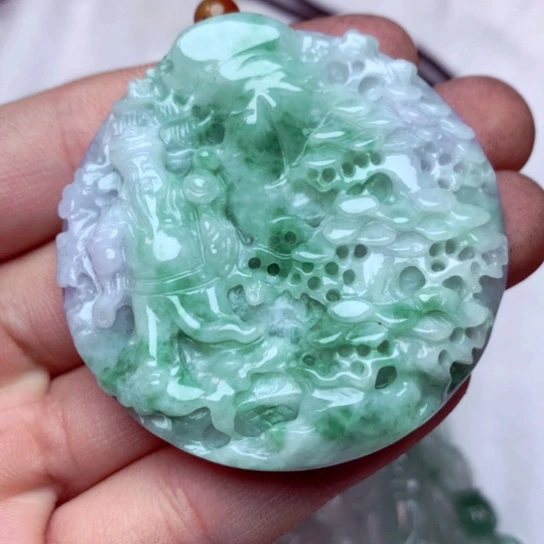 翡翠吊坠(不含链)未镶嵌