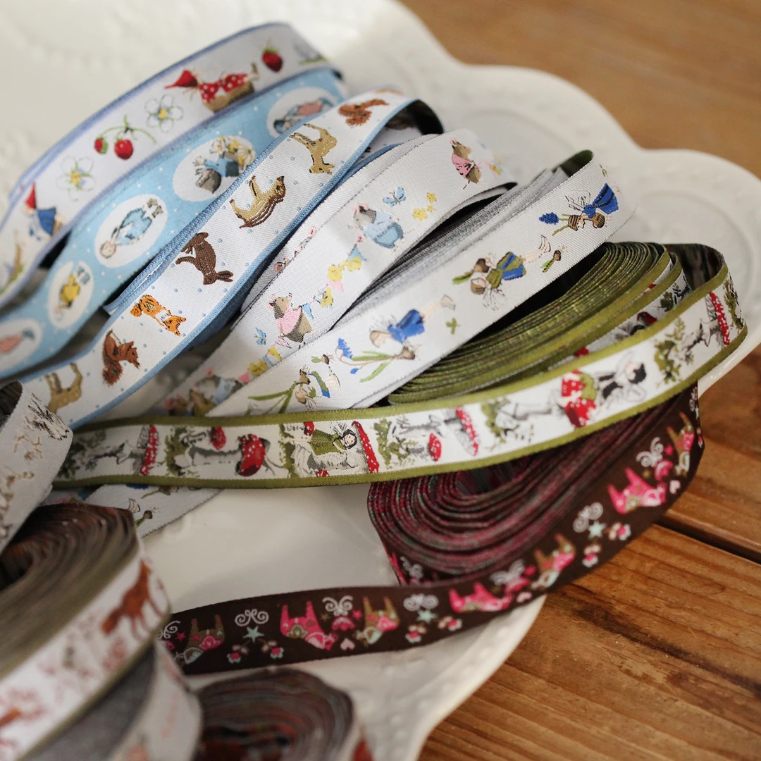 3米价【北欧织带】出欧洲订单装饰手工辅料配件diy饰品布艺改造拼布