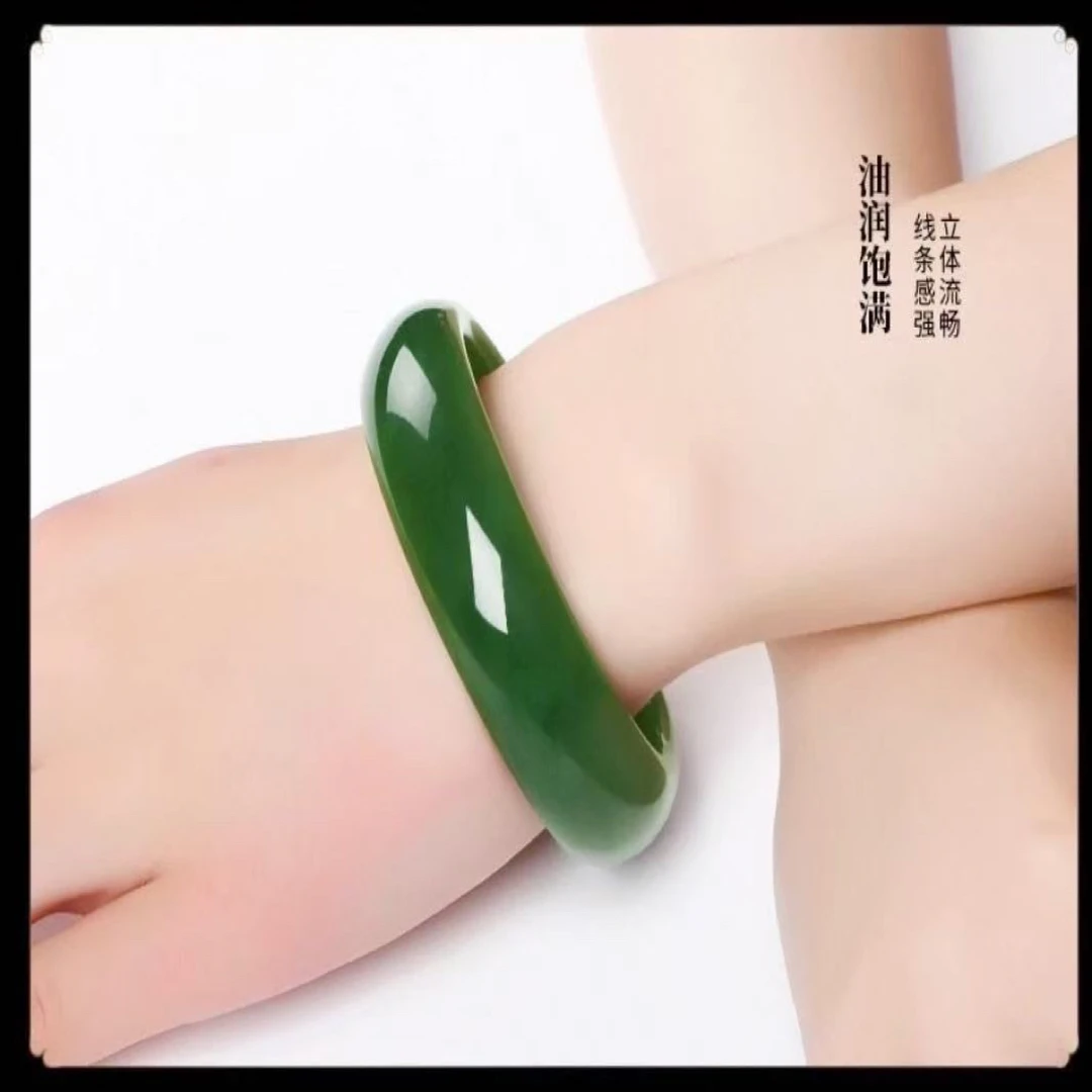 【限量补贴】天然正冰阳绿满绿珠宝玉石手镯
