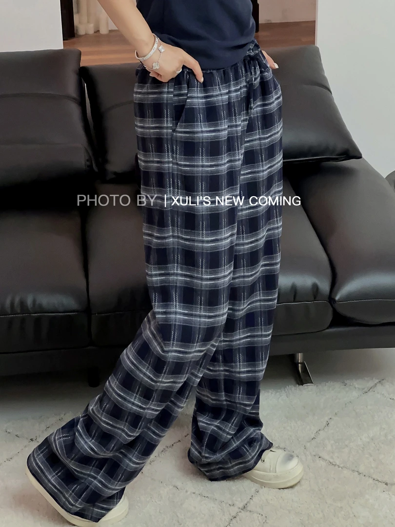 XULI'S EPOCH复古格仔减龄休闲裤·早秋限定·9962C