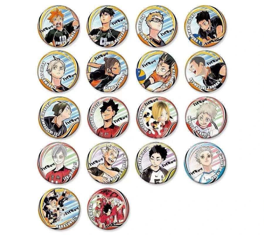 【排球少年】JS十周年排/球/原画5弹/6弹徽章盲盒（下单默认代拆）