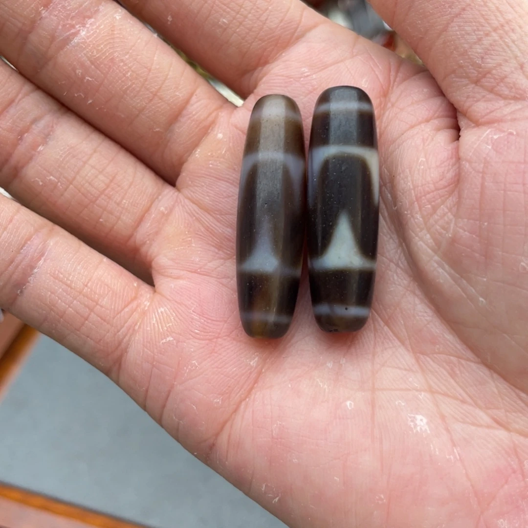 玛瑙/玉髓未镶嵌珠宝奇石玛瑙天竺2颗卡10随机发