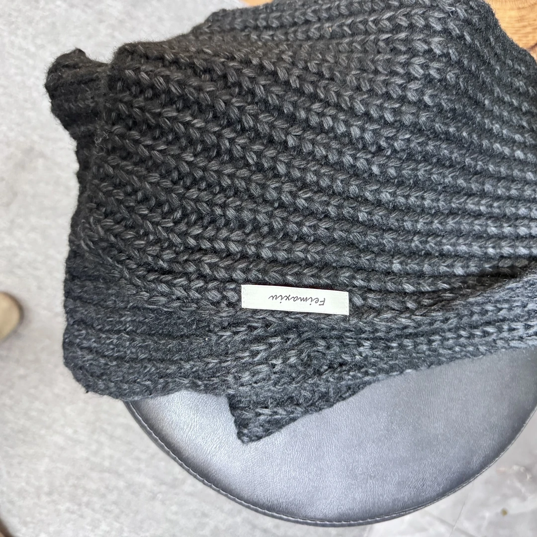 《坤家严选》菲玛秀保暖羊毛围巾首选 慵懒日常精品女款