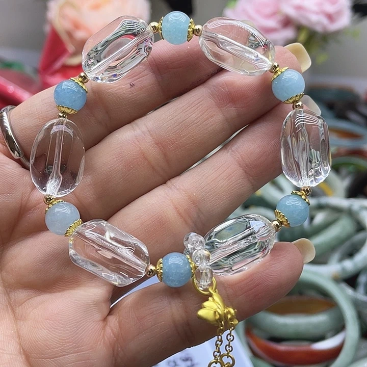 水晶合金吊坠(不含链)