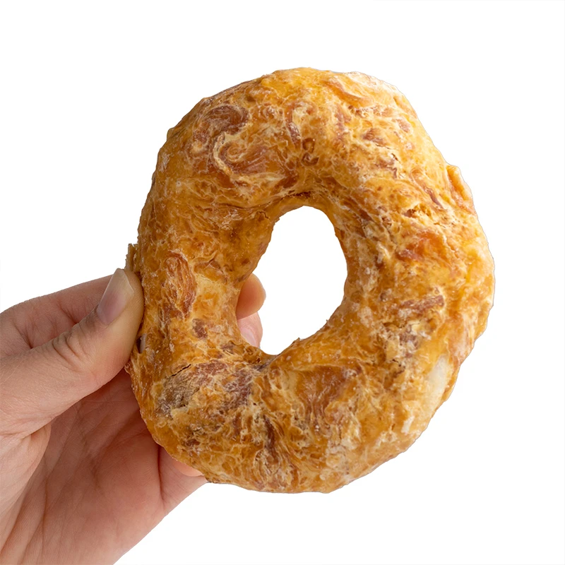 80-甜甜圈（果蔬）90g（1个装）10cm咬胶工厂自产200种每日鲜宠物零食