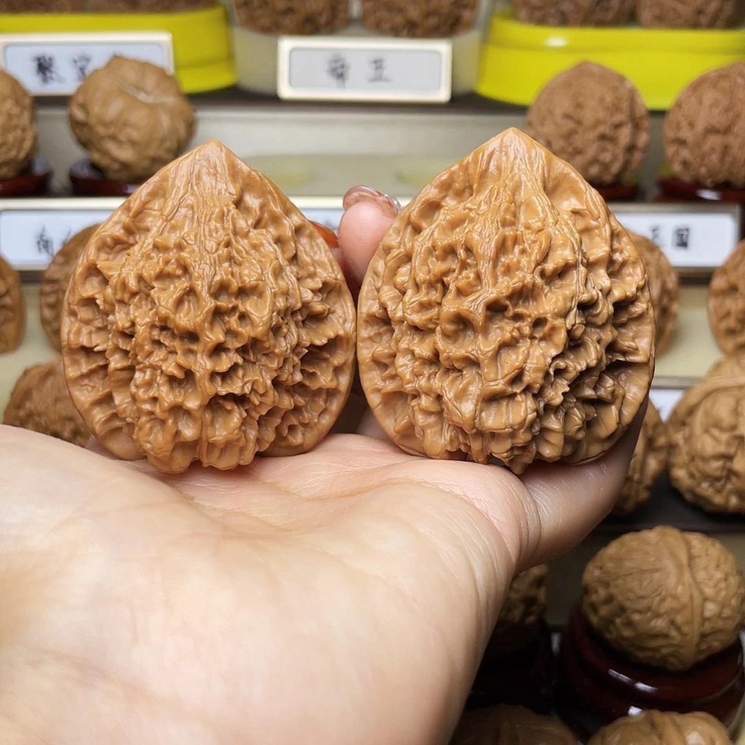 把件文玩核桃官帽47左右