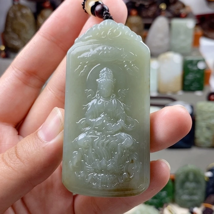和田玉（糖玉）未镶嵌颈饰