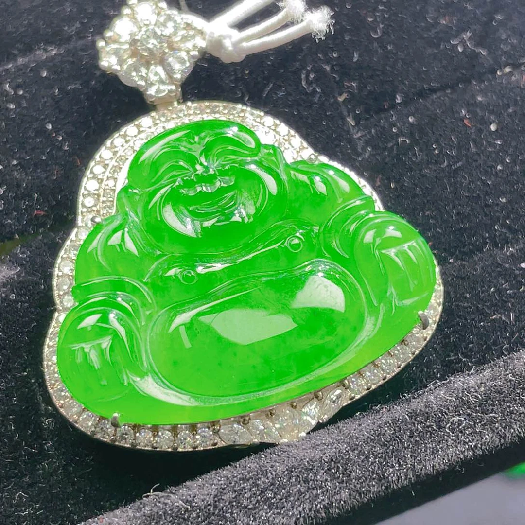 翡翠颈饰未镶嵌94，