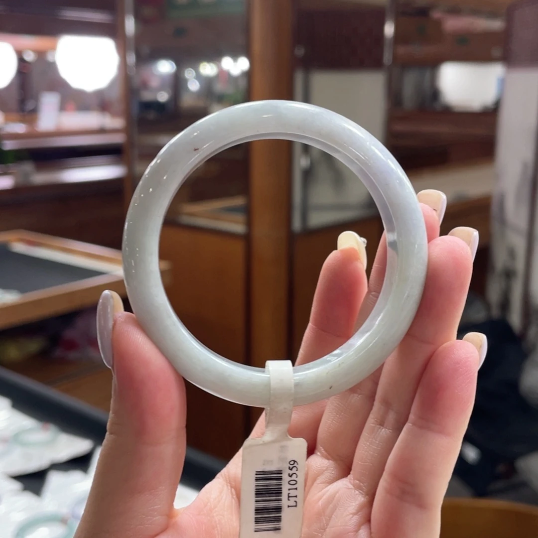 未镶嵌手镯翡翠正5455