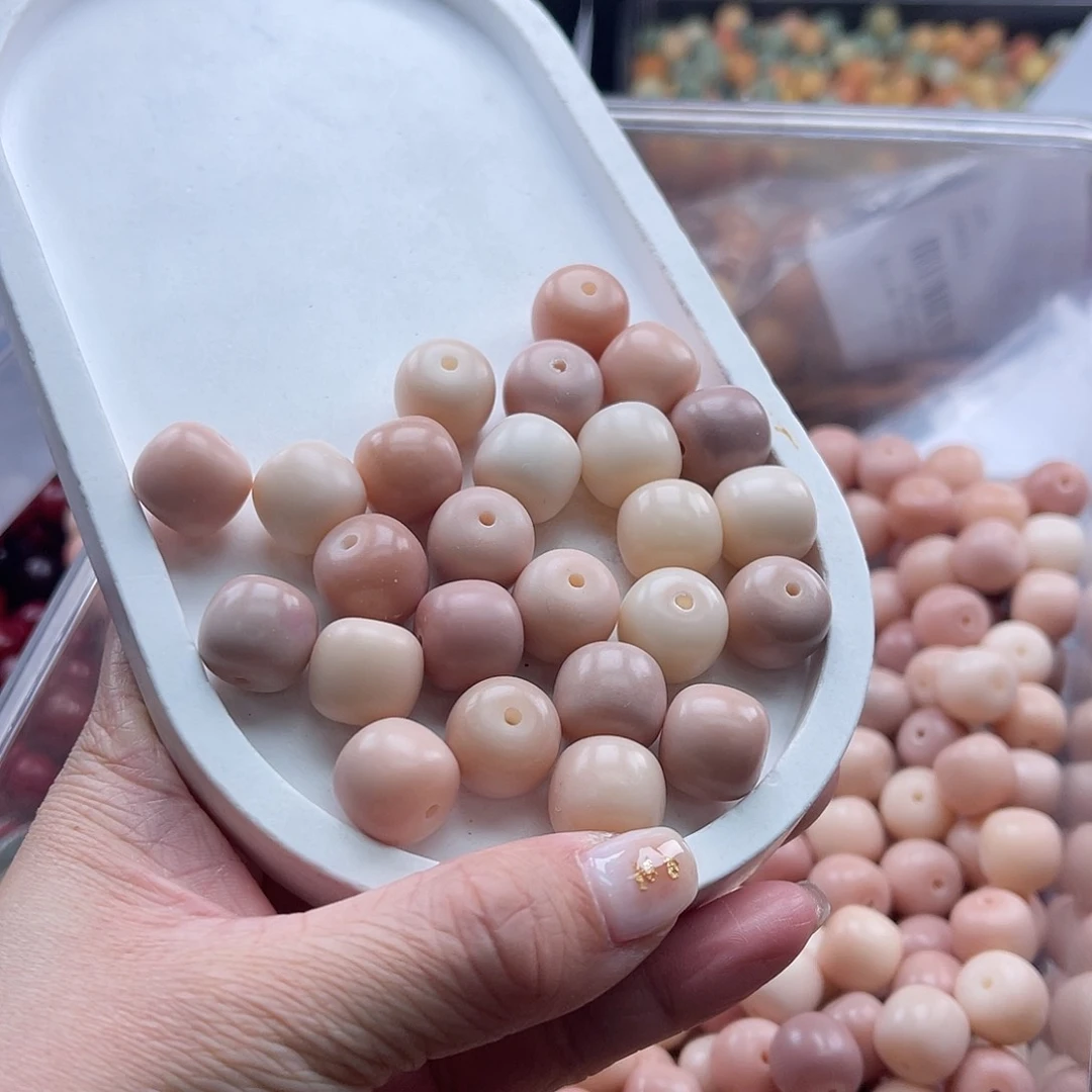 白玉菩提吊坠A/13mm/20+10颗