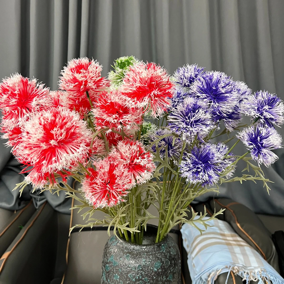 83号链接葱球仿真花爆款花草10枝