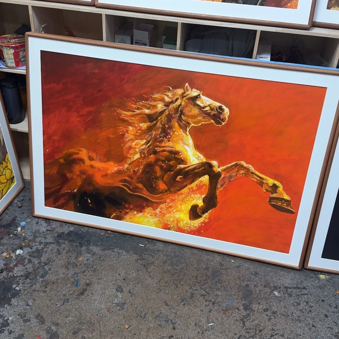 海***蓝丙烯画我就去看看这本