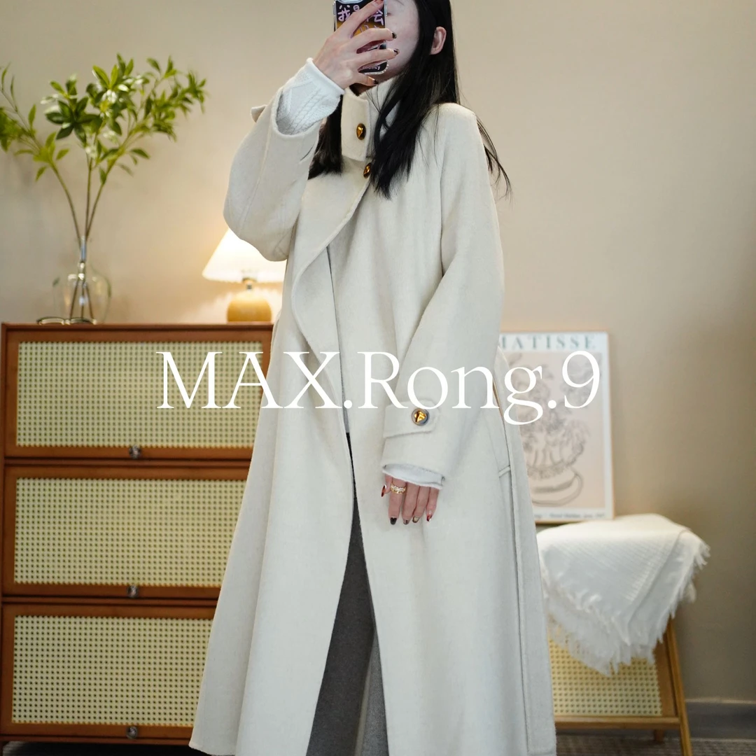 MAX.Rong.9【大衣】精致设计款 3个颜色 骆驼绒双面呢大衣 1380C TY