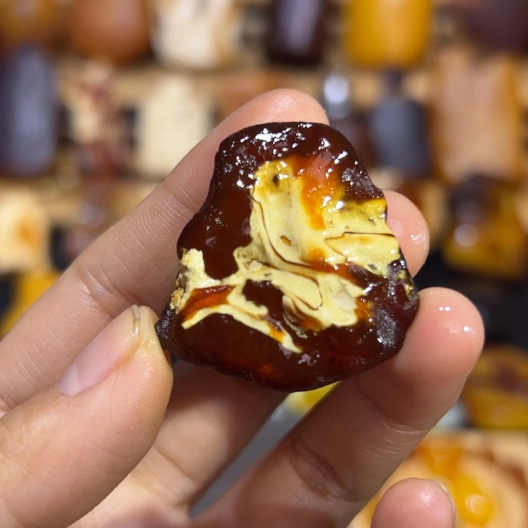 定制琥珀未镶嵌琥珀蜜蜡