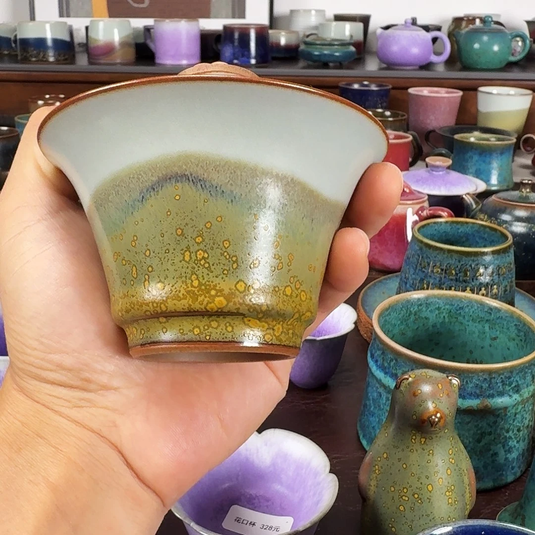 油菜花马蹄盖碗任晓飞老师