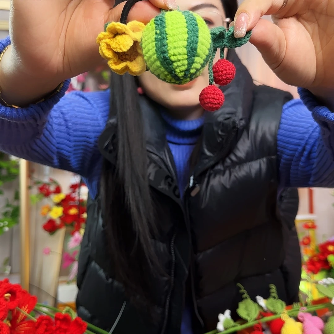 手工钩织设计挂件