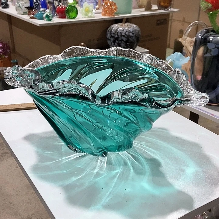 琉璃琉璃花瓶高16口38