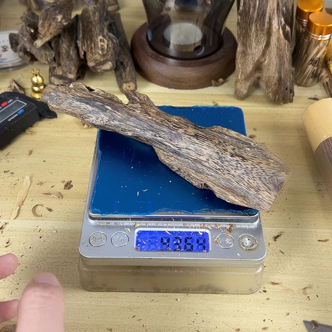 香料绿棋楠虫漏43克蓝宝石