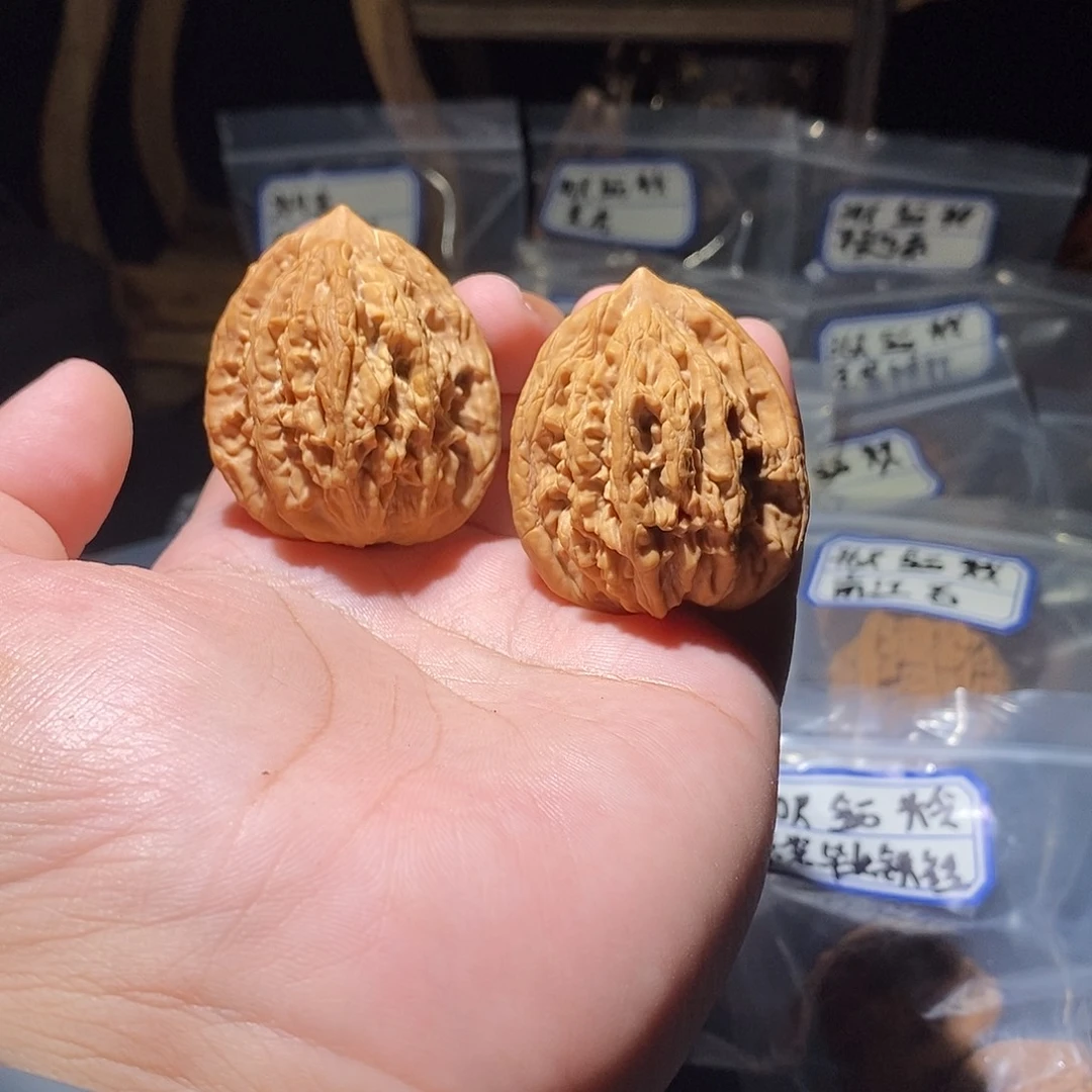 吊坠文玩核桃39全品虎头