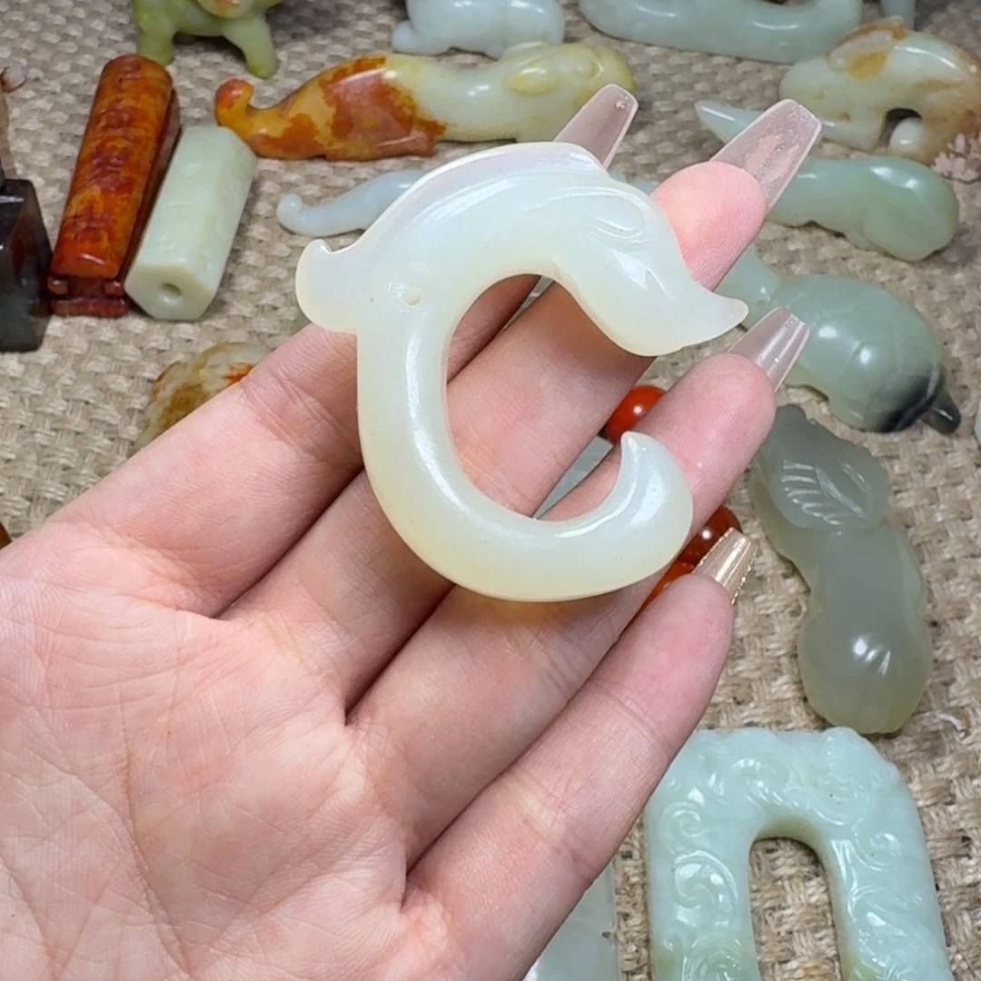 白玉菩提吊坠挂件