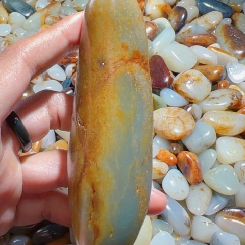 未镶嵌和田玉（糖玉）手链17