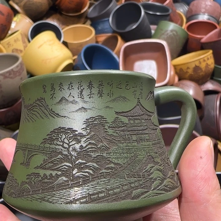 茶杯紫砂全手工紫砂