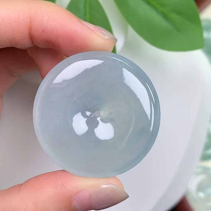 翡翠未镶嵌颈饰35.3-6.0mm