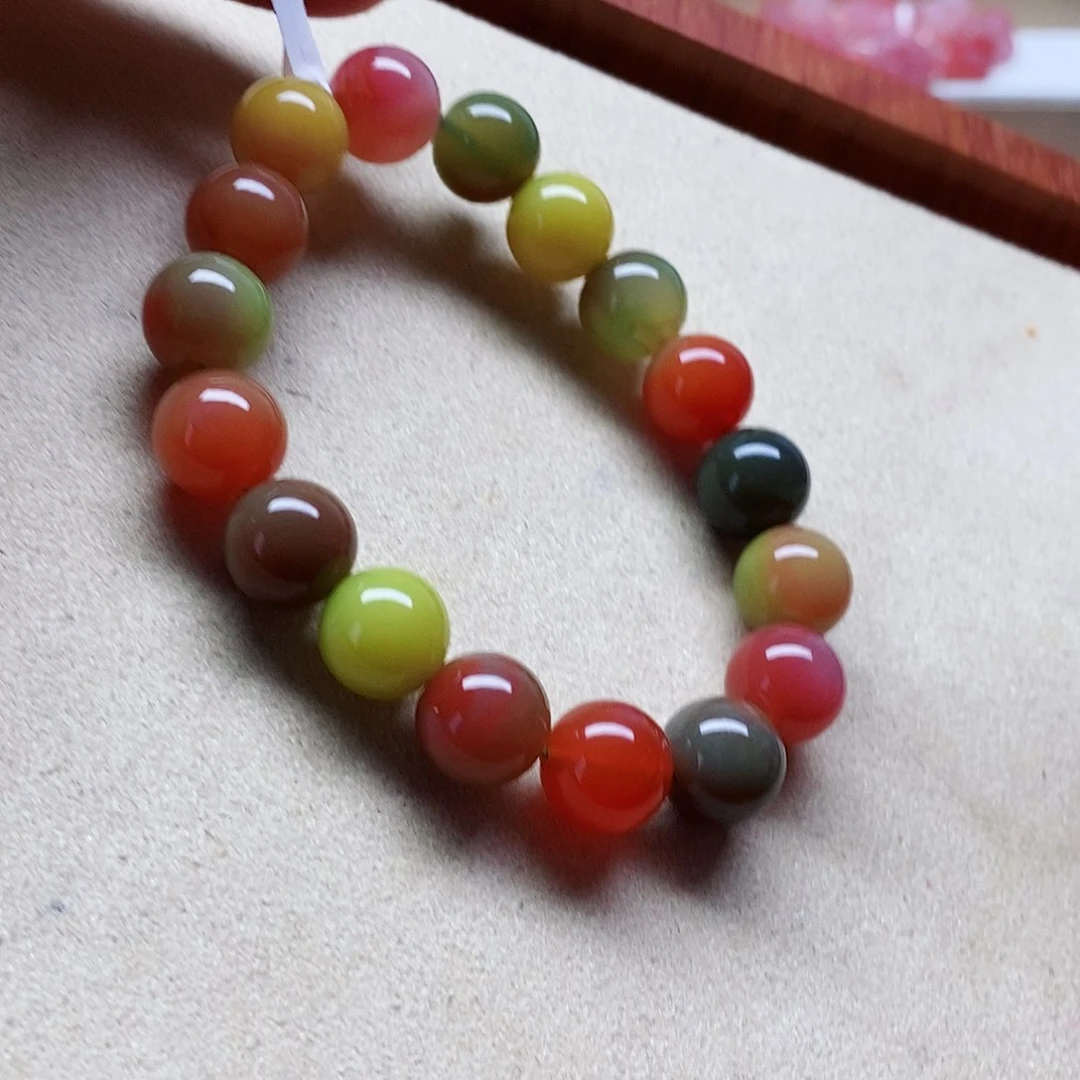 玛瑙手饰未镶嵌盐源018