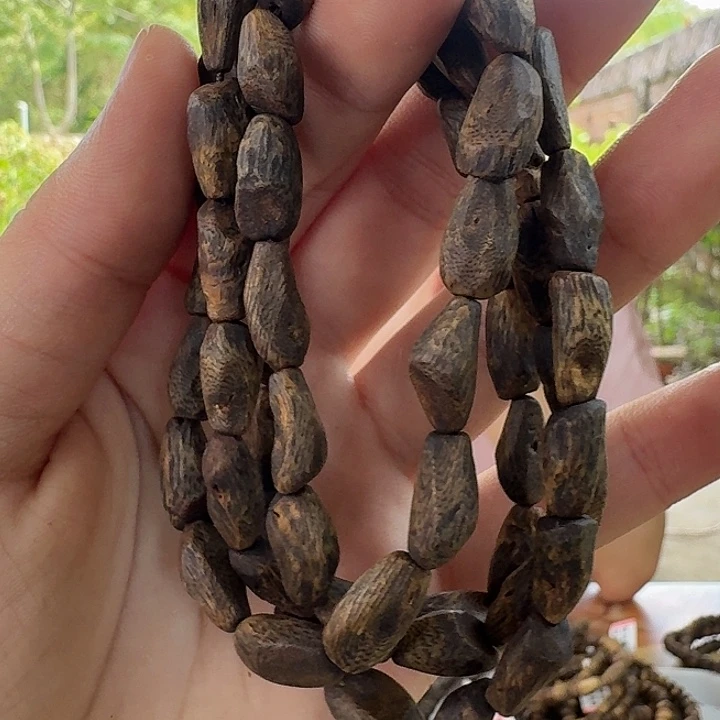 手串沉香树丁醇化老料沉水级