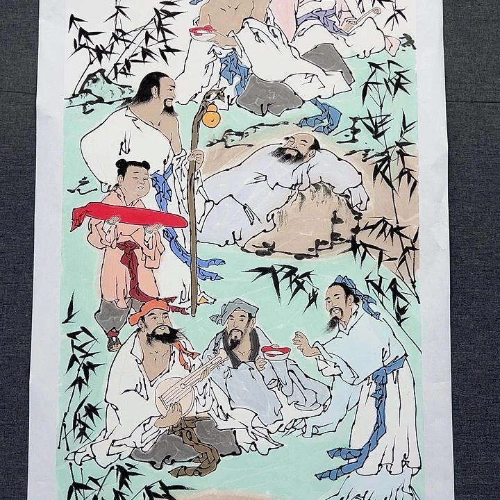 国画书画作品多次