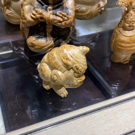 竹大*留手把摆件工艺品开播福利