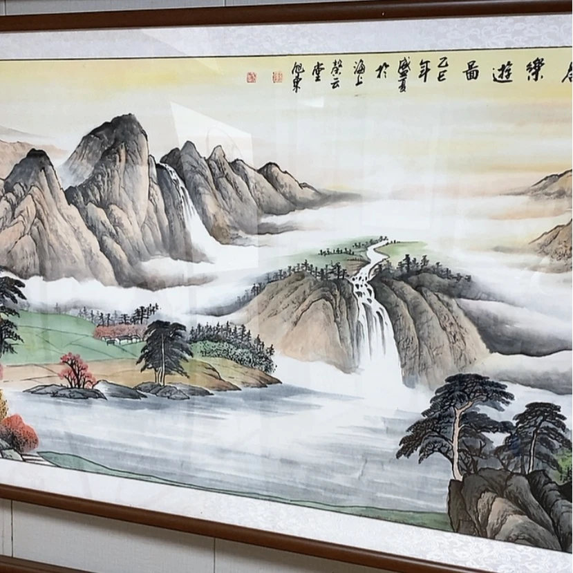 【闪购商品】国画手绘国画带框