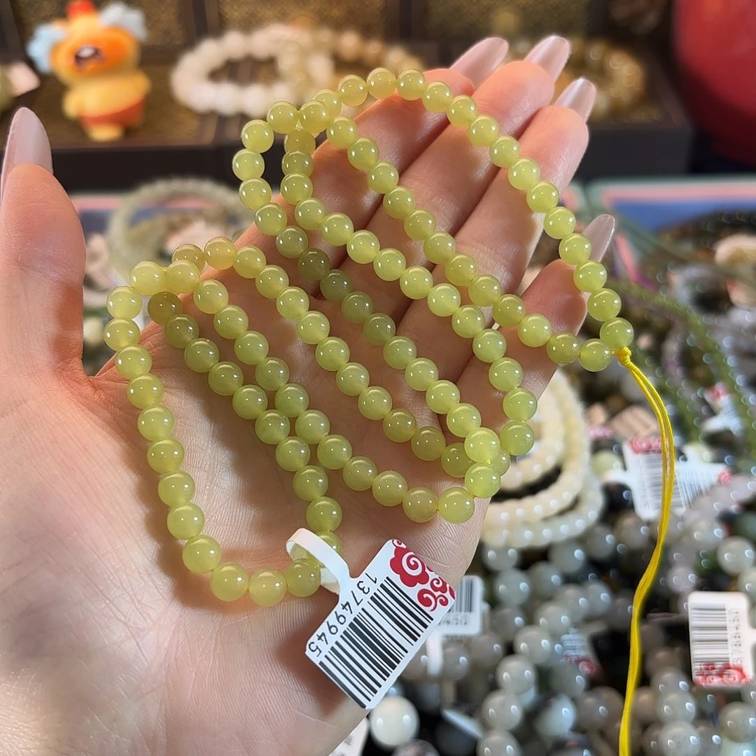 和田玉未镶嵌手链144