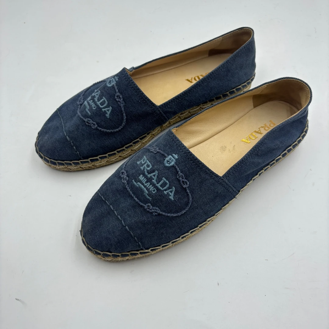 95新 Prada/普拉达 38.5码/prada渔夫鞋/无盒/95新